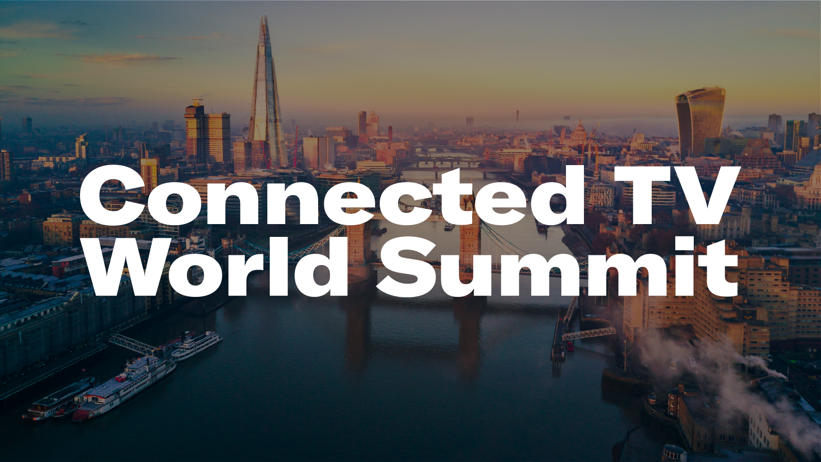 Header image for Connected TV World Summit Event